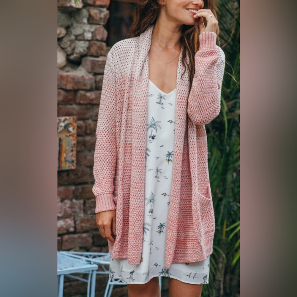 Faherty Riley Open Cardigan